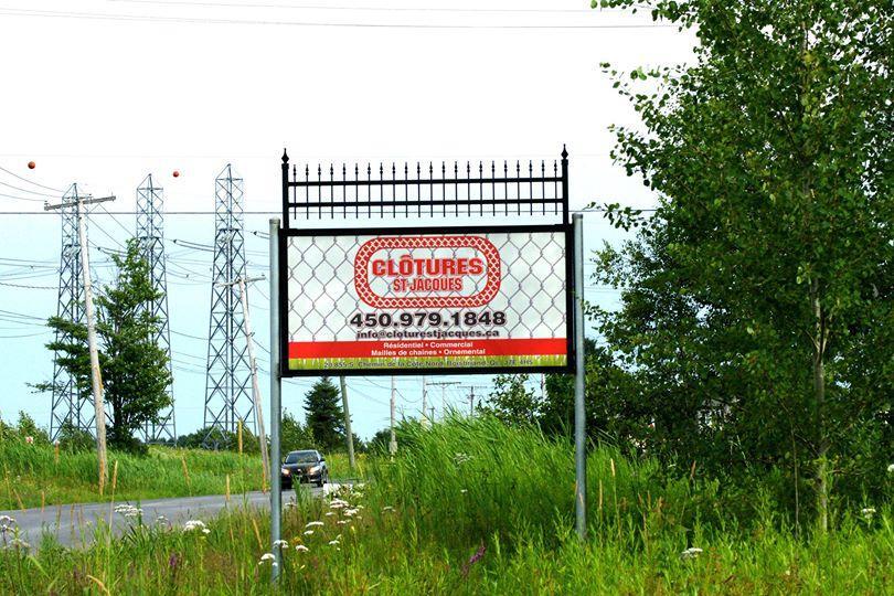Clôtures en maille de chaîne Boisbriand, Laval, Rive-Nord de Montréal